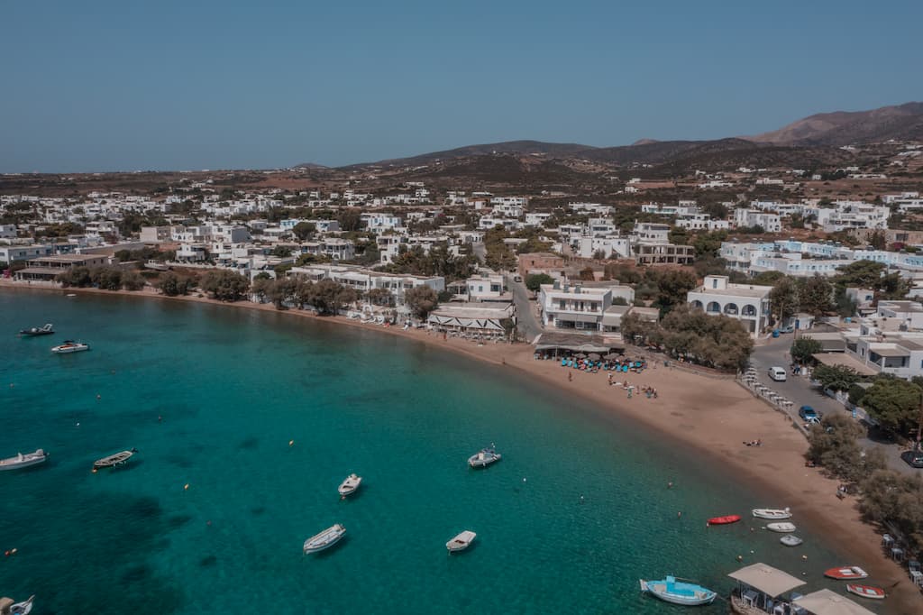 Alyki Paros where to stay on paros for families 