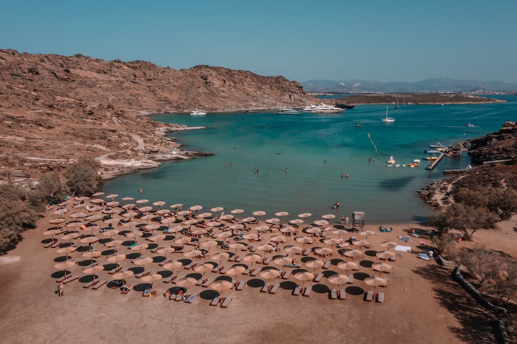 Monastiri Beach Paros.