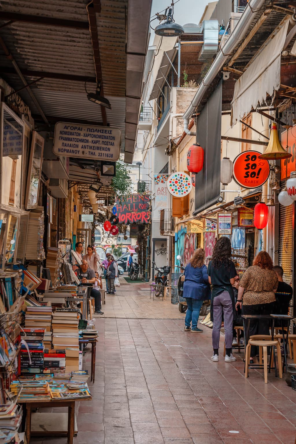 Flea Market in Monastiraki.