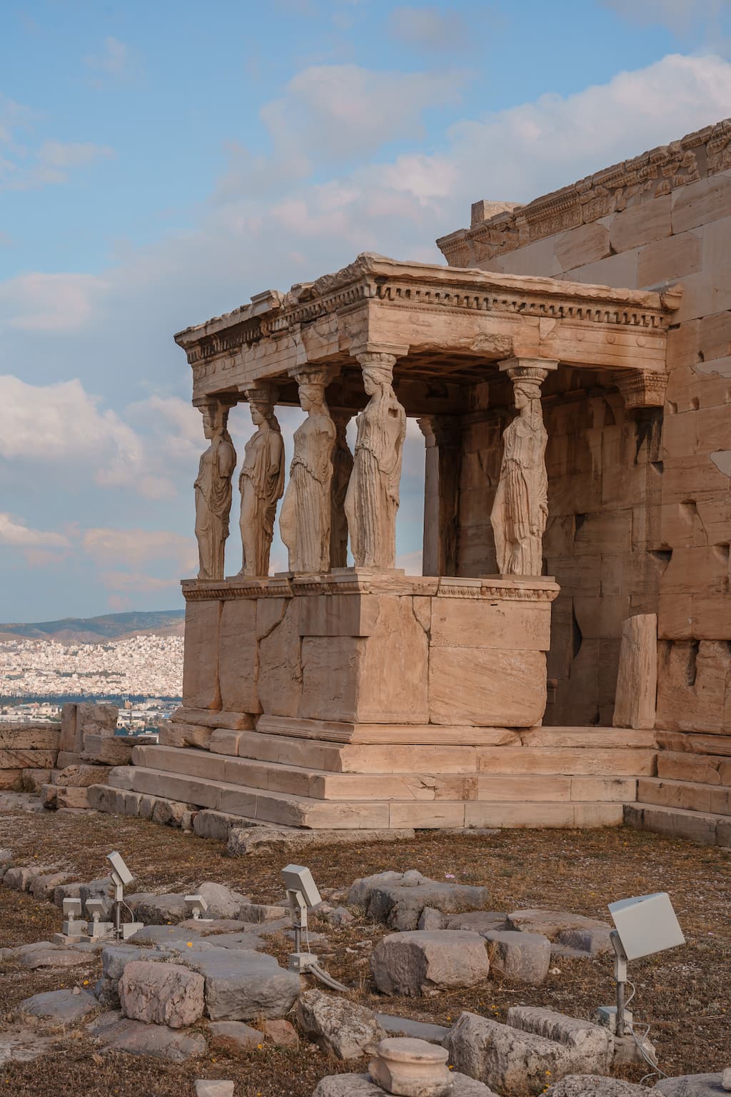 The Acropolis Hill is a must see on your 4 days itinerary in Athens.